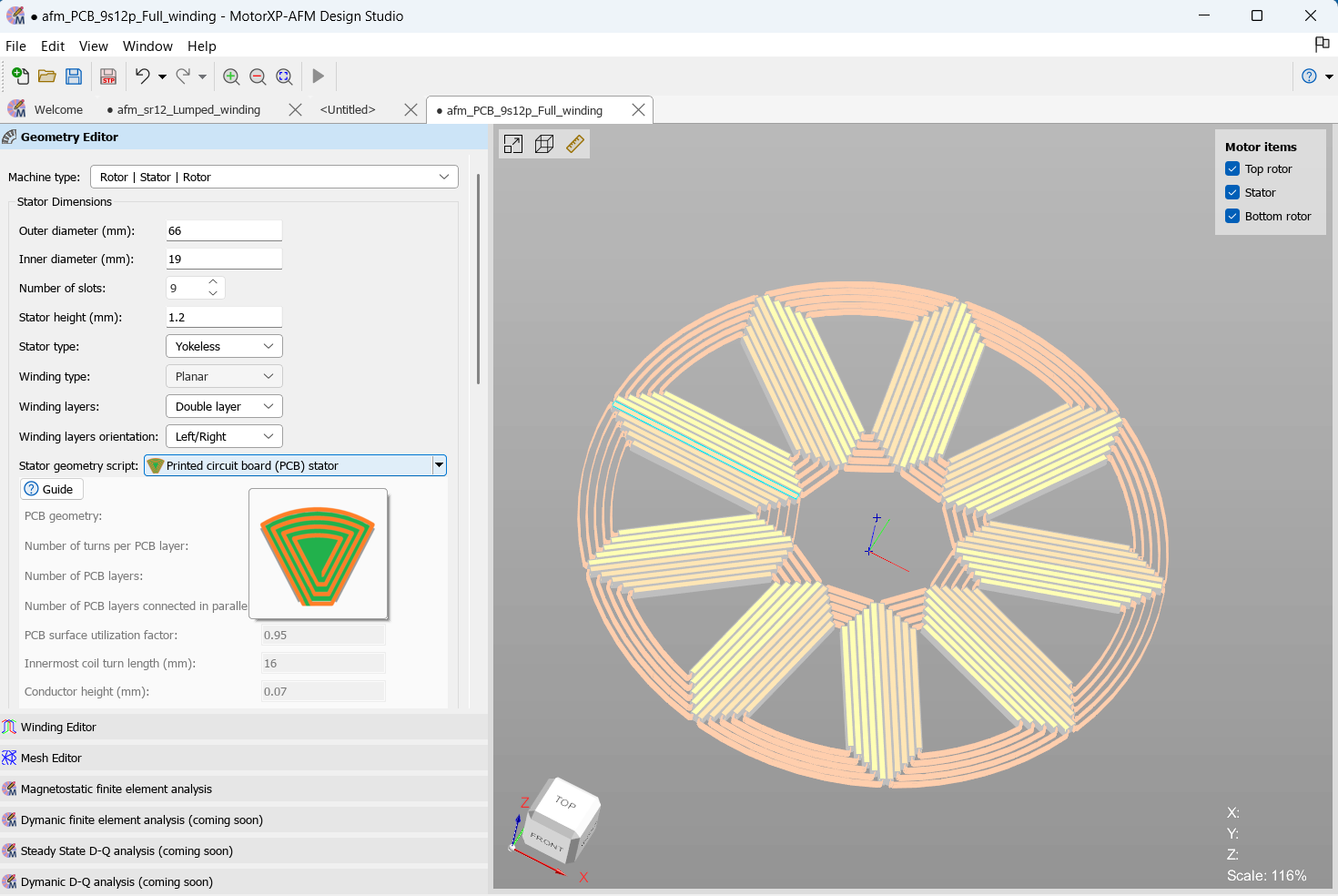 PCB. Geometry Editor